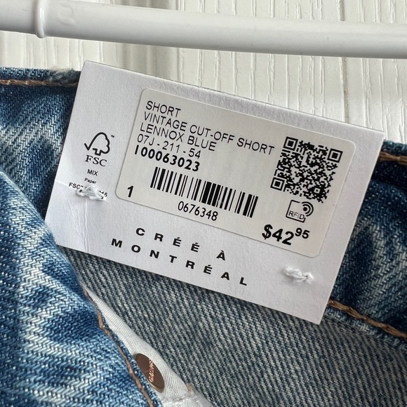 Brand new Garage denim shorts sz 01 25 - Picture 4 of 5